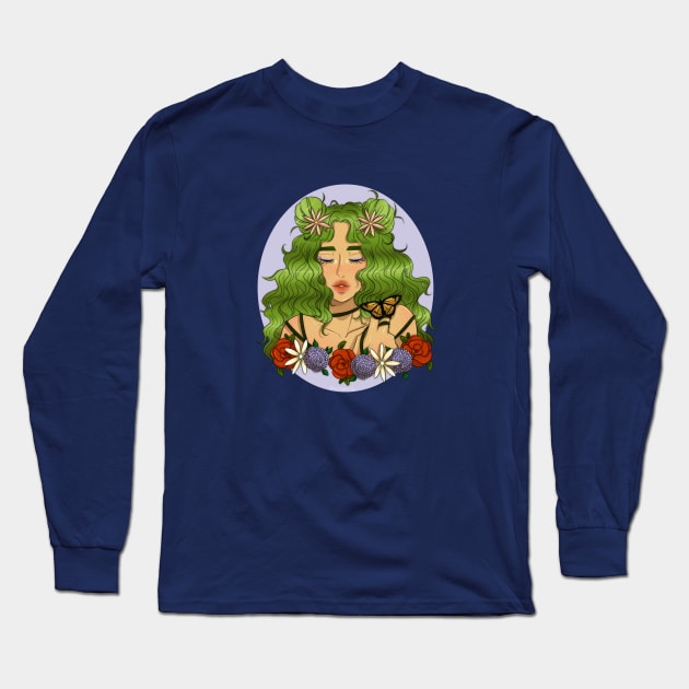 Flower Child Long Sleeve T-Shirt by artssybetssy